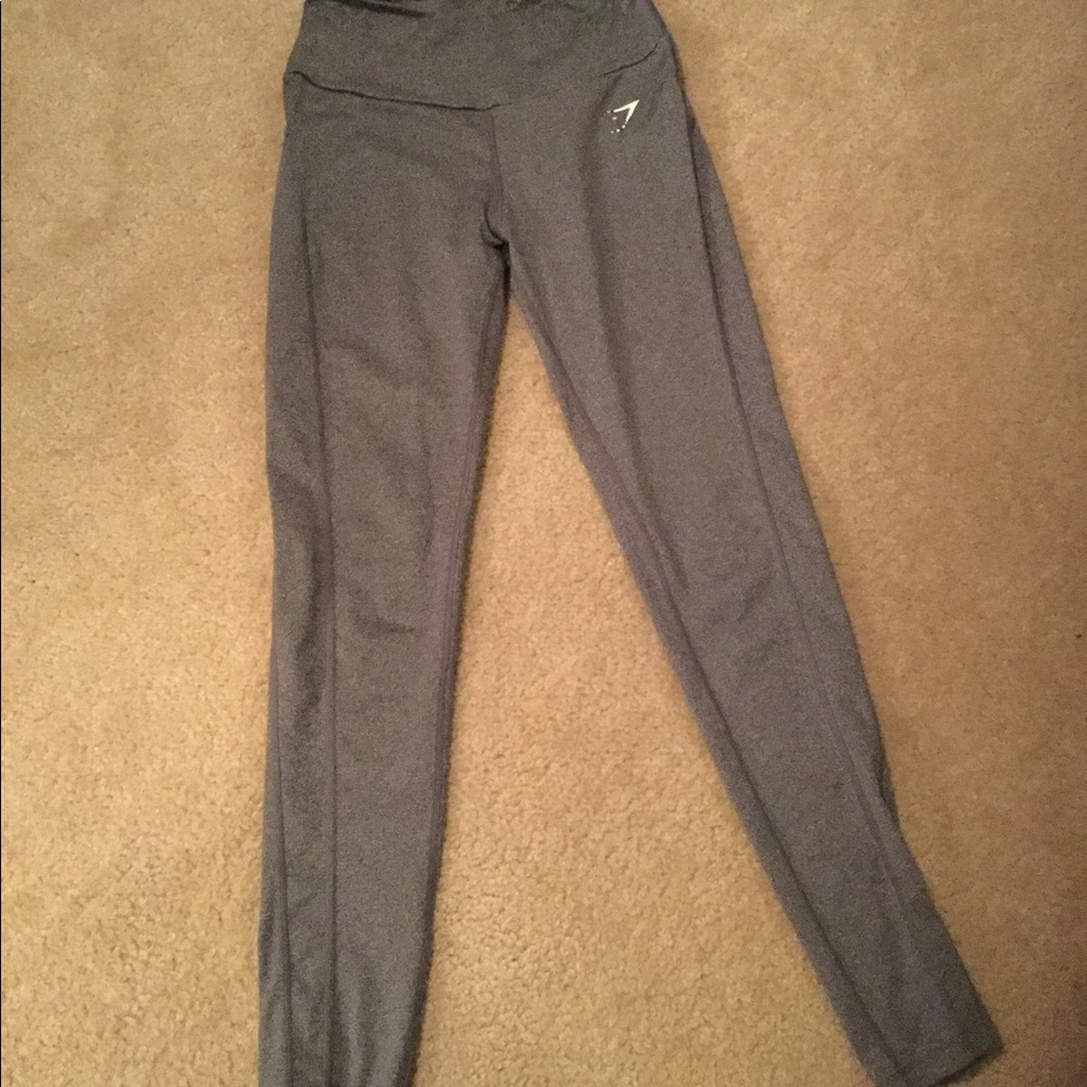 2 X Gymshark size M leggings (Grey & Navy blue)